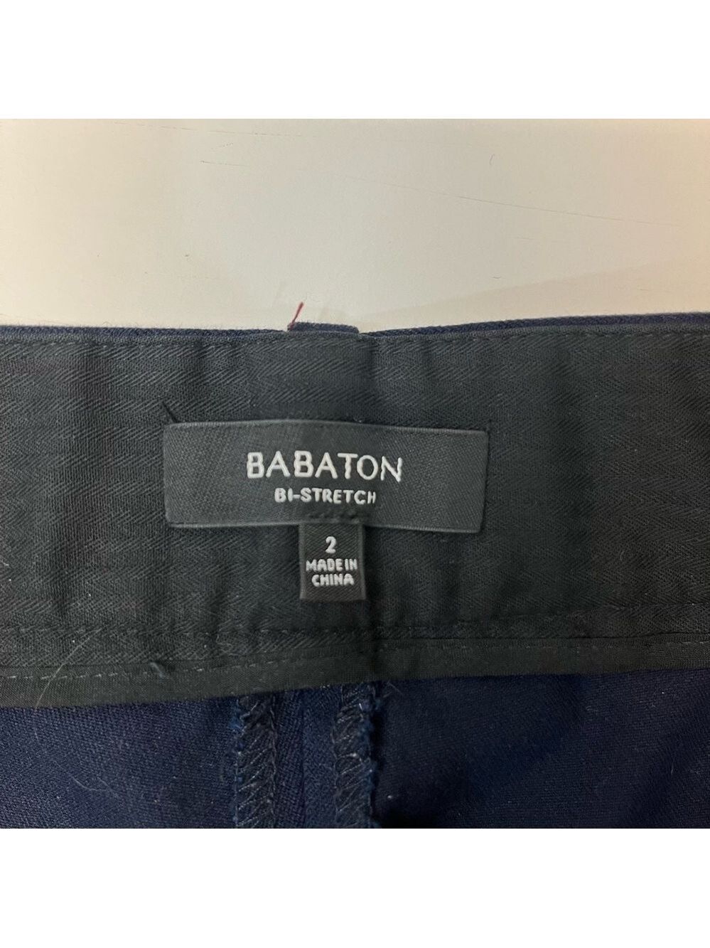 Aritzia Babaton Ellis Pants Navy, Bi-Stretch, size 2 - Picture 11 of 16